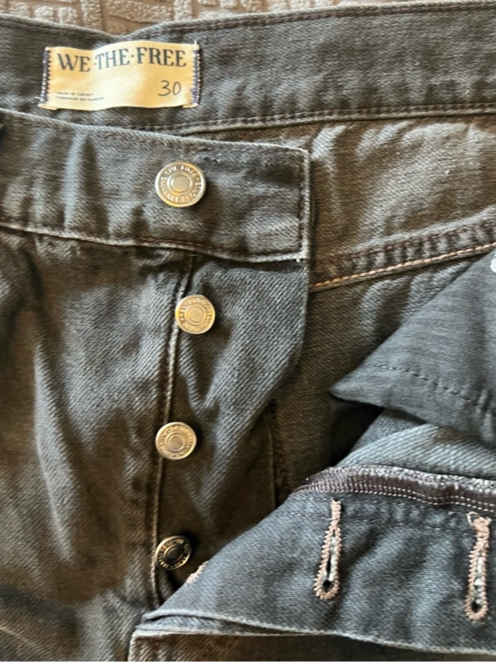 We the Free Ripple Wide Leg Crop
Jeans - Fade to Black - Size 30 - Picture 4 of 12
